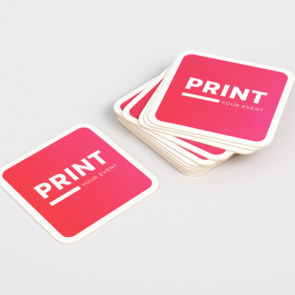 Beer mats from 10 pieces