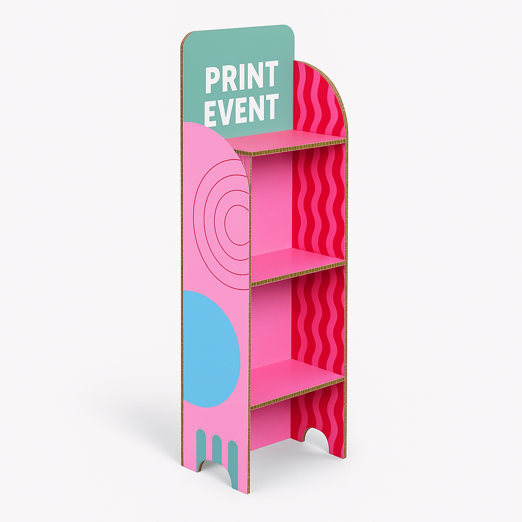 POS display met schappen