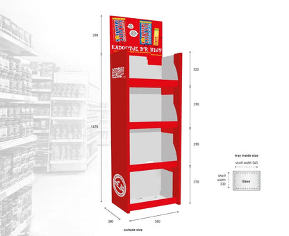 Hang-in (Pallet)display