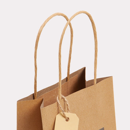 Papieren tassen luxe met venster vanaf 100 stuks