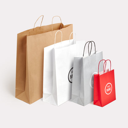 Paper bags from 100 pieces