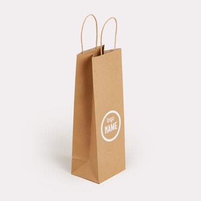 Paper wine bags from 100 pieces