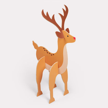 Re-board kerstdecoratie