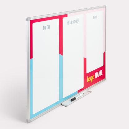 Premium bedrukte whiteboards