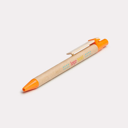 Pennen van gerecycled karton vanaf 25 stuks